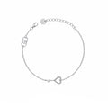 Bracciale Donna Liu Jo Argento 925 Chiave Cuore Zirconi Bianchi