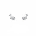 Orecchini Donna Liu Jo Argento 925 Stella Zirconi Bianchi