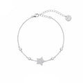 Bracciale Donna Liu Jo Argento 925 Stella Zirconi Bianchi