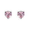 Orecchini Donna Ottaviani Cuore Zirconi Rosa 501223O