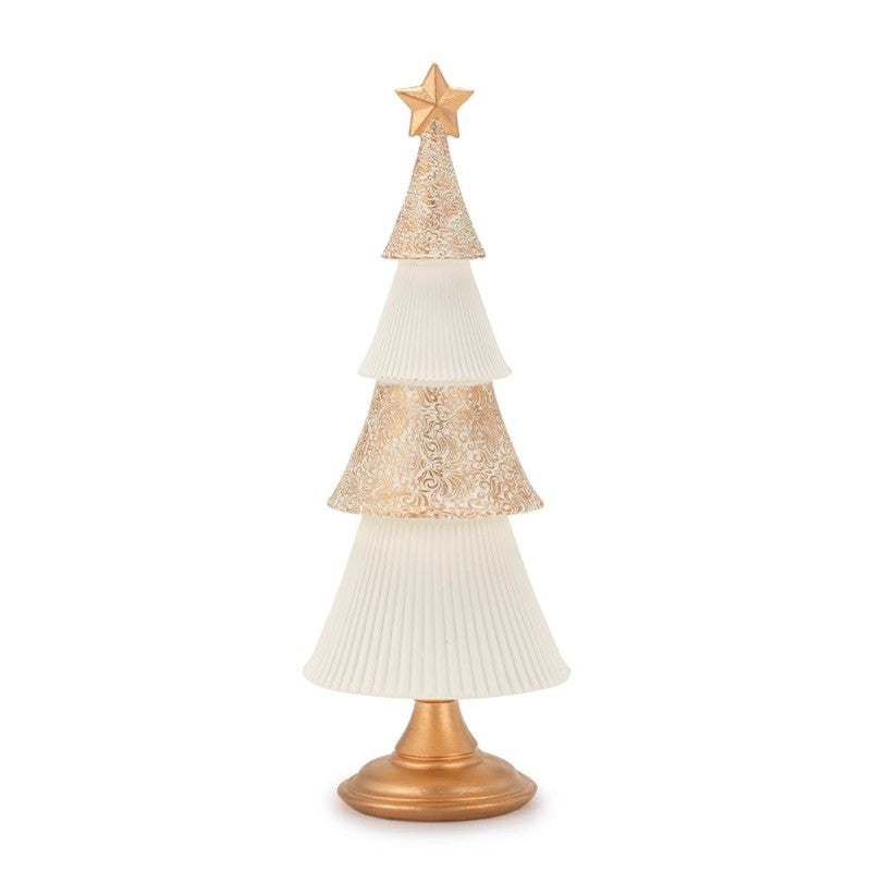 Albero H.32cm Bianco Natale