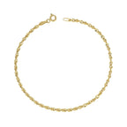Bracciale Corda in Oro Giallo 375 (9kt)