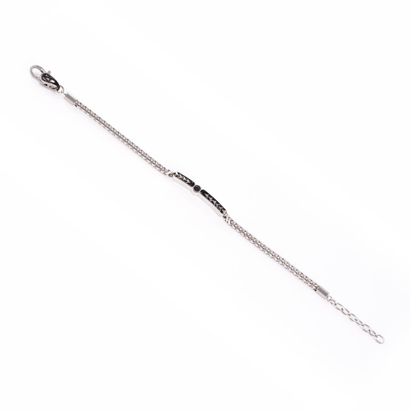 Gibilterra Gibilterra Bracciale Acciaio Argento