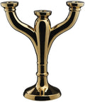 PORTANCANDELA ORO 3 BRACCIA
