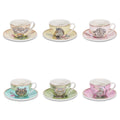 SET 6 TAZZE CAFFE' C/P