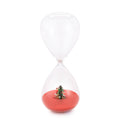 Hourglass Christmas Tree Red Sand ø8 H.20cm 30min Treasure