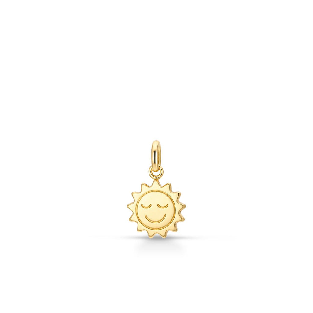 Ciondolo sole in oro 9kt