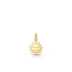 Ciondolo sole in oro 9kt