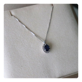 Collana in Oro 18kt con Zaffiro e Diamanti | Giovanni Pace Jewels