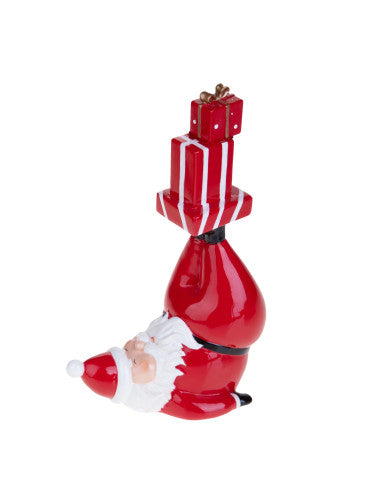 babbo-natale-equilibrista-resina-8029722801797(Prodotto da Pre-Ordinare)