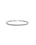 Bracciale ematite sfaccettata e liscia