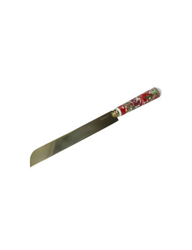 Carol Gold Stainless Steel Cake Knife with Ceramic Handle (8029722899800) (Pre-Order Product)