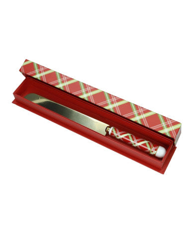 Stainless steel champagne-cuddle cake knife with ceramic handle 8029722801209 (Pre-Order Product)