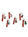 PVC storage frame with silicone Christmas keychain display, 18 pieces, 8029722840000 (Pre-order product)