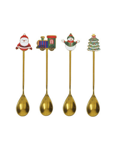 gold-sog-christmas-teaspoon-ass-set-4-pcs-stainless-steel-8029722814469 (Pre-Order Product)