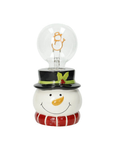 Snowman Lamp, Dolomite Glass, 8029722898957 (Pre-Order Product)