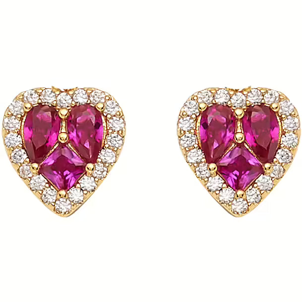 501114O - Orecchini placcati oro con cubic zirconia