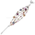 Bracciale Donna In Metallo E Cristalli Ottaviani