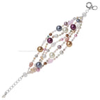 Bracciale Donna In Metallo E Cristalli Ottaviani