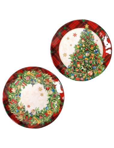 piattino-christmas-decori-assortiti-set-2-pz-melamina-8029722800035(Prodotto da Pre-Ordinare)