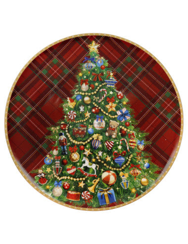 piatto-portata-christmas-tartan-porcellana-8029722899084(Prodotto da Pre-Ordinare)