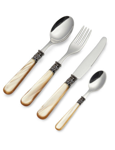 Amber 16-piece stainless steel cutlery set (8029722521961) (Pre-order product)