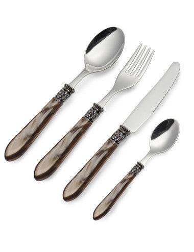 Moka Cutlery Set, Nuance, 16-Piece, Stainless Steel, 8029722524887 (Pre-Order Product)