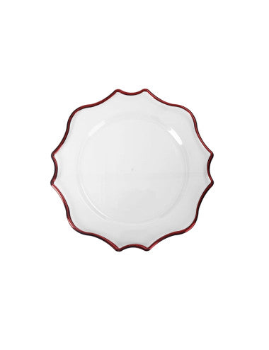 sottopiatto-smart-trasparente-con-bordo-rosso-set-4-pz-pp-8029722517742(Prodotto da Pre-Ordinare)