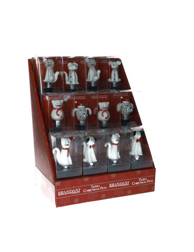 tappo-christmas-cani-e-gatti-assortiti-display-vetro-zinc-alloy-12-pz-8029722845180(Prodotto da Pre-Ordinare)