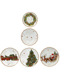 18-piece Christmas porcelain tableware set (8029722899008) (Pre-order product)