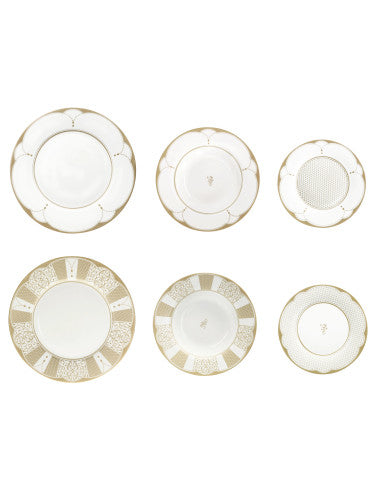18-piece golden-eye porcelain tableware set (8029722512006) (Pre-order product)
