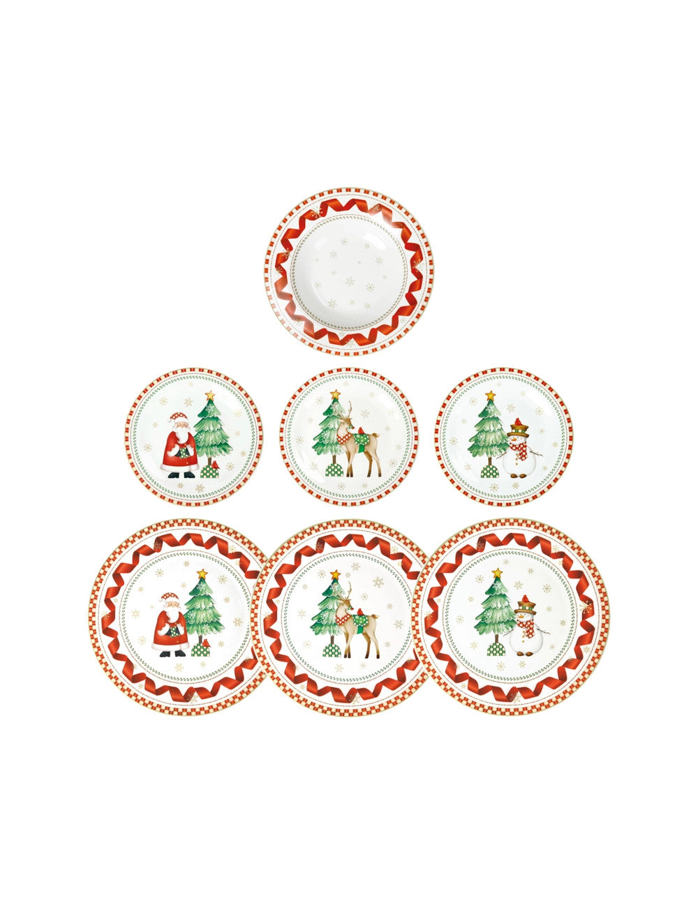 Tavola 18 Pezzi Racconti Porcellana