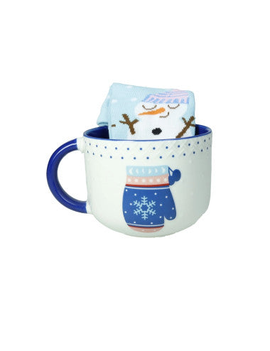 New Bone China Breakfast Mug, Glove, and Cotton Socks (8029722830261) (Pre-Order Product)
