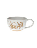 Gingerbread Sled Breakfast Mug Stoneware 8029722800493 (Pre-Order Product)